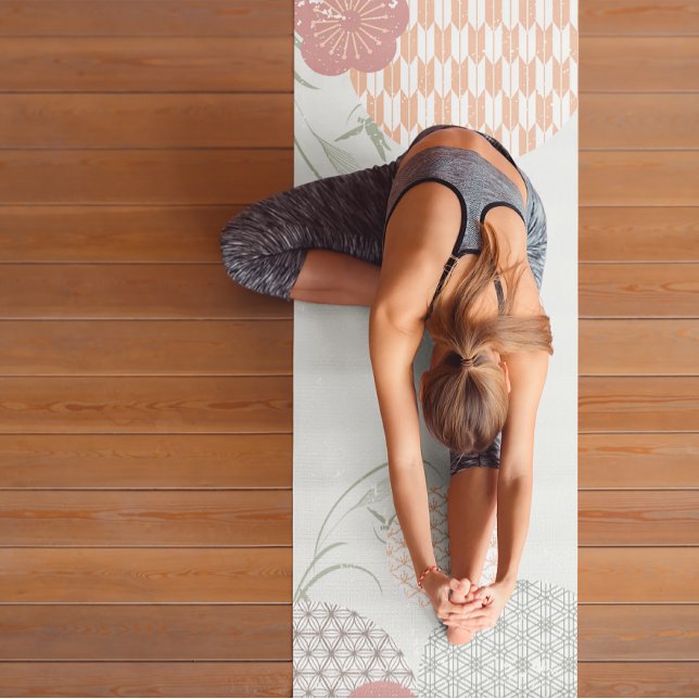 Japandi Style Zen Meditation Yogamatte (Japandi Style Zen Meditation Yoga Mat)