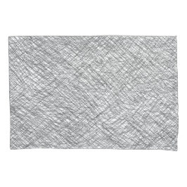 Japandi Textil Stil einfache Linien Skribble Kissenbezug