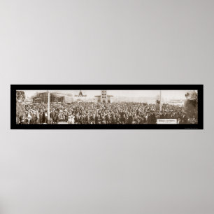 Japaner an San Francisco Ausstellungs-Foto 1914 Poster