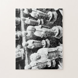 Japaner-Buddha-Statuen Puzzle