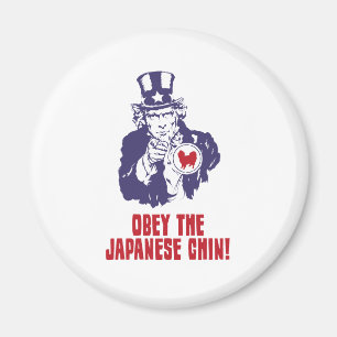 Japaner Chin Magnet