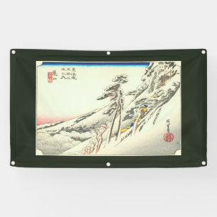 JAPANER-DRUCK AUF VINYLfahne MIT GUMMIMUFFEN Banner