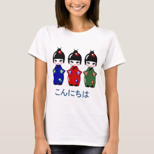 Japaner-hallo/Auf Wiedersehen T-Shirt