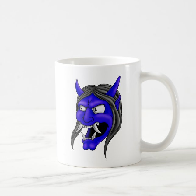 Japaner Hannya Maske Tasse (Rechts)