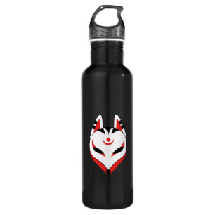Japaner Kitsune Fox-Maske Trinkflasche