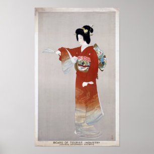 Japaner-Reise-Plakat Japans Vintages Poster