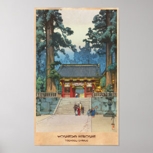 Japaner-schöne Kunst Toshogu Schrein-Hiroshi Poster