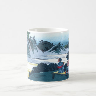 Japaner Ukiyo-e des Fudesute Berges Tasse