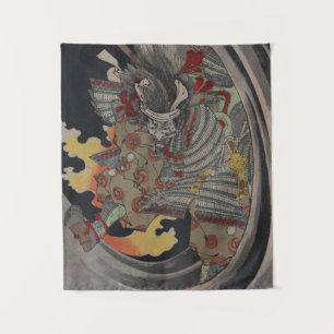 Japaner Ukiyo-e Yokai Geist durch Yoshitoshi Wandteppich
