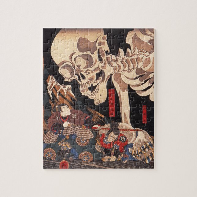 Japaner Ukiyoe Kunst vol.1 Puzzle (Vertikal)