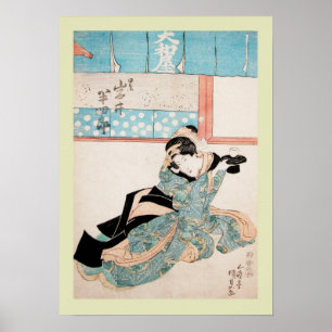Japaner Woodblock Poster