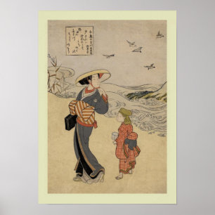 Japaner Woodblock Poster