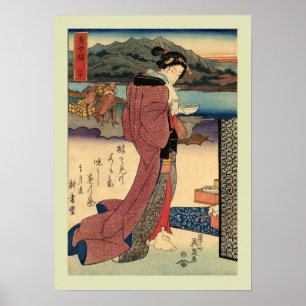Japaner Woodblock Poster