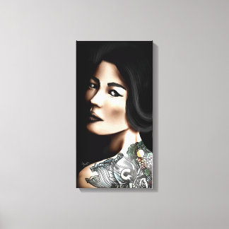 Japanerin Leinwanddruck