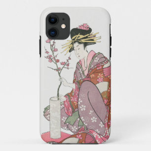 Japanerin, Vintage Malerei, Holzschnitt Case-Mate iPhone Hülle