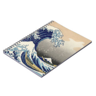 Japanerwellennotizbuch Notizblock