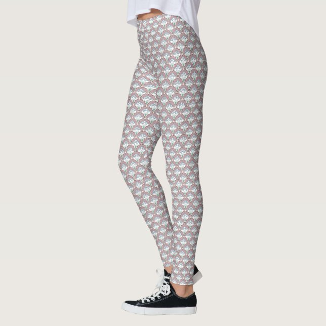 Japanese art deco style_Spring Leggings (Links)