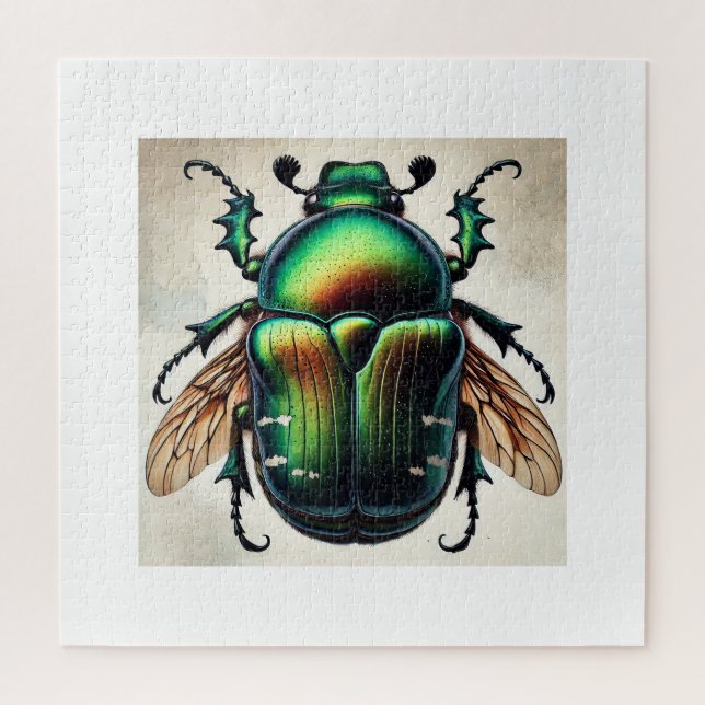 Japanese beetle 260824IREF230 - Watercolor Puzzle (Vertikal)