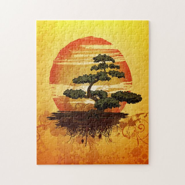Japanese Bonsai Tree Puzzle (Vertikal)