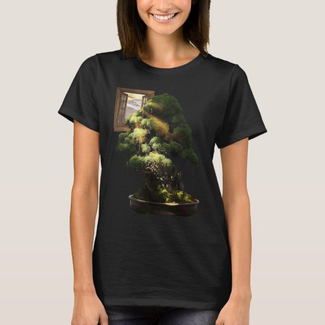 Japanese Bonsai Tree T-Shirt (Vorderseite)