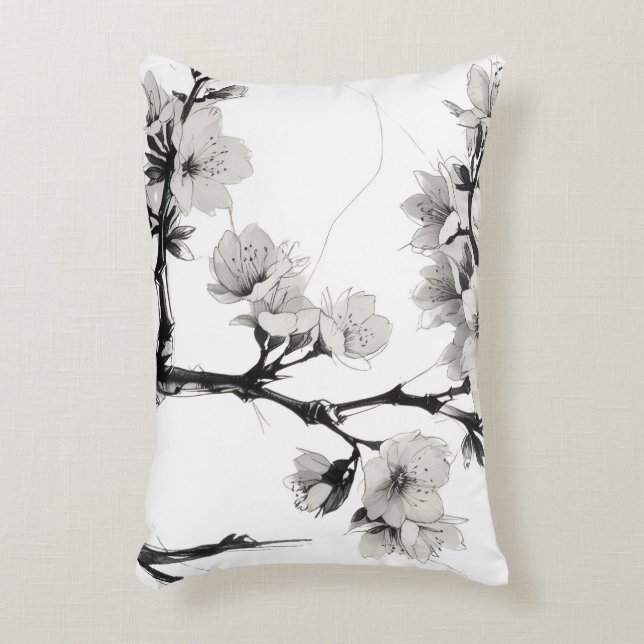 Japanese Cherry Blossom Sakura Dekokissen (Vorderseite(Vertikal))