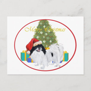 Japanese Chin Frohe Weihnachten