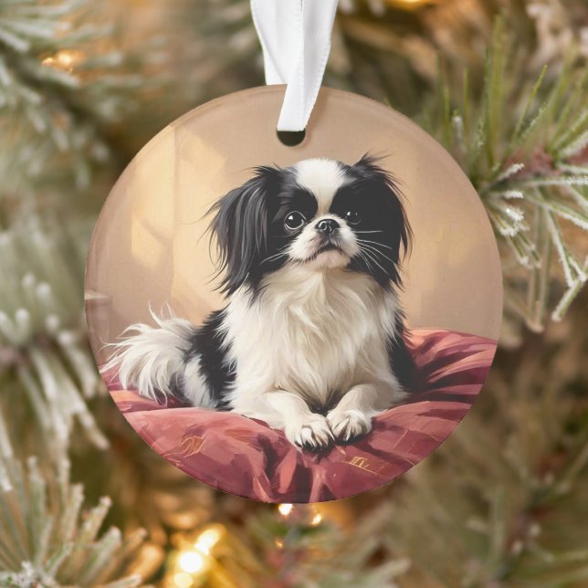 Japanese Chin Ornament (Baum)