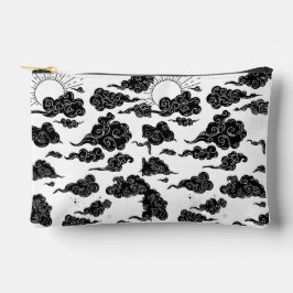 Japanese Cloud Pattern Aesthetic Zubehörtasche