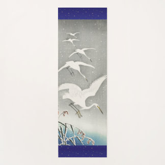 JAPANESE CRANES YOGA Mat Yogamatte