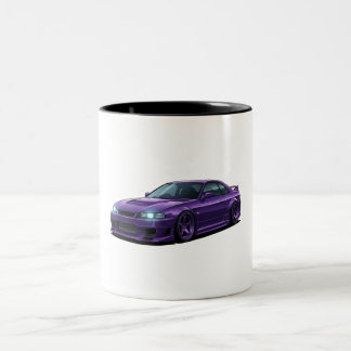 Japanese Domestic Market Rising Sun Flag JDM Legen Zweifarbige Tasse