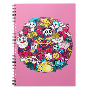 Japanese Doodle Notizblock
