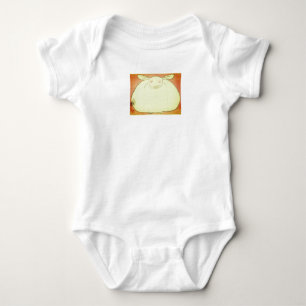 JAPANESE FAT BUNNY INDIVIDUELLE NAME BABY BODYSUIT STRAMPLER