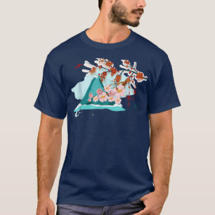 Japanese Garden Japanese Torii Japan Samurai T-Shirt