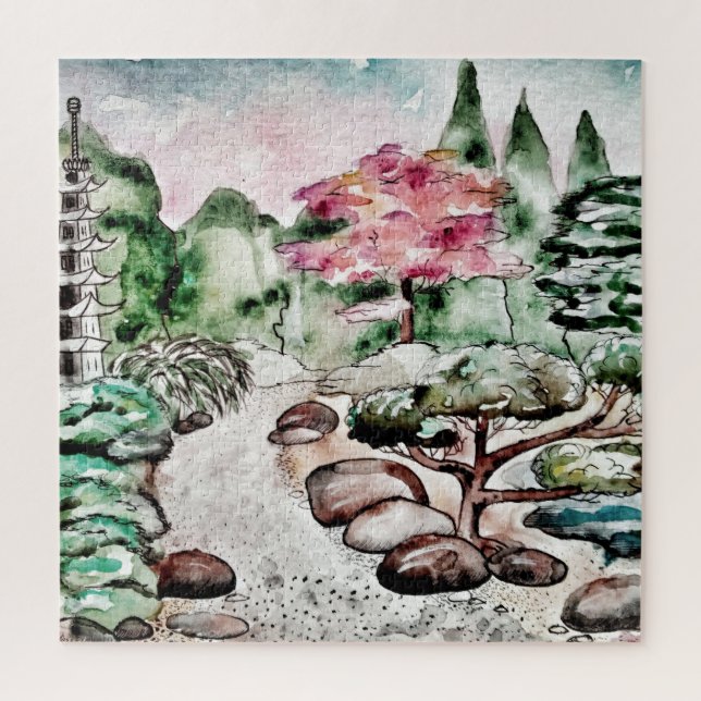 JAPANESE GARDEN PUZZLE (Vertikal)