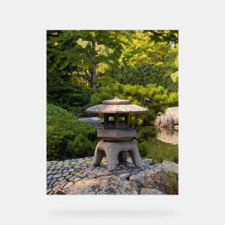 Japanese Garden - Traditional Aesthetic Acrylschild