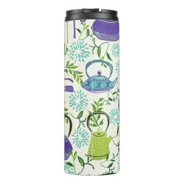 Japanese Green Teapot Design Thermosbecher