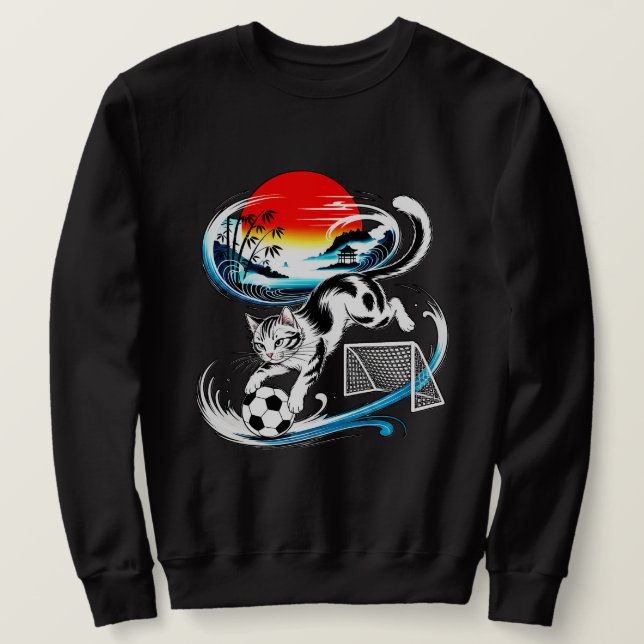 Japanese-Inspired Design for Culture & Sports Love Sweatshirt (Design vorne)