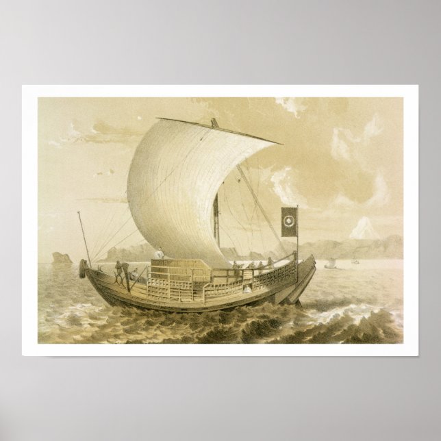 Japanese Junk, Pub. by Sarony & Co., c.1856 (litho Poster (Vorne)