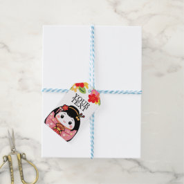 Japanese Kawaii kokeshi Geschenkanhänger