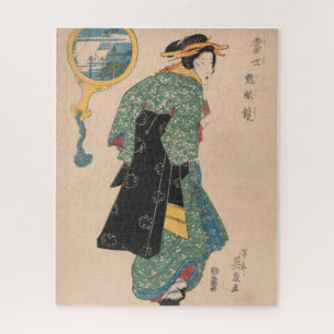 Japanese Kimono Woman Puzzle