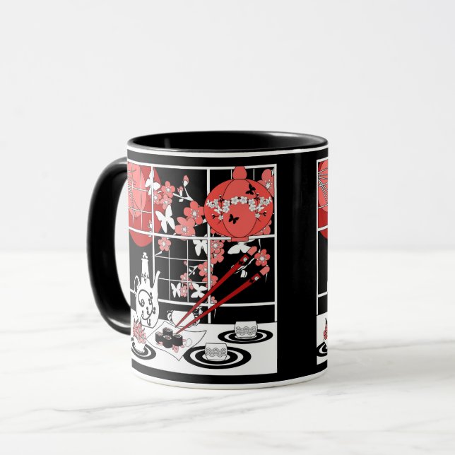 Japanese Küche Tasse (Vorderseite Links)