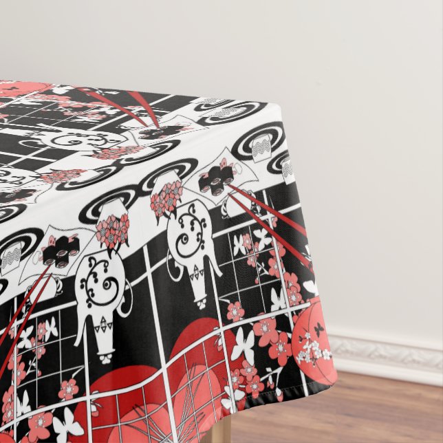 Japanese Küche Tischdecke (Beispiel)