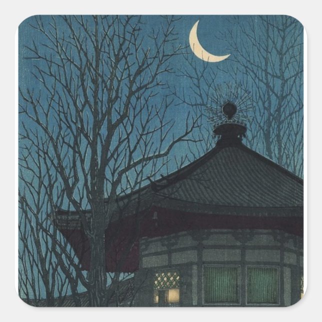 JAPANESE MOON STICKER (Vorderseite)