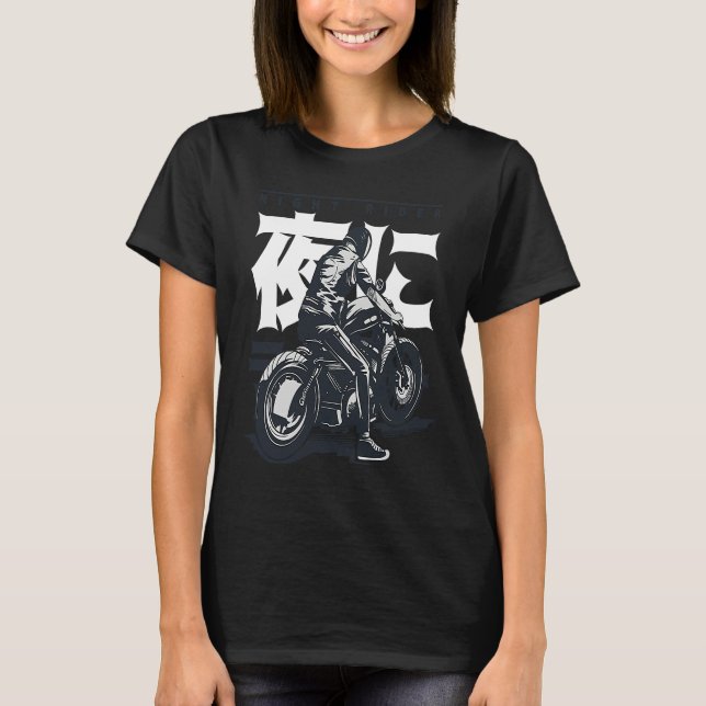 Japanese Night Rider T-Shirt (Vorderseite)