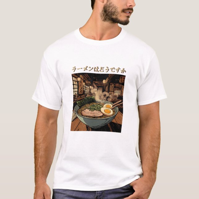 Japanese Ramen T-Shirt (Vorderseite)