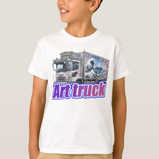 Japanese Sakura Wave Art Truck "DEKOTORA" T-Shirt