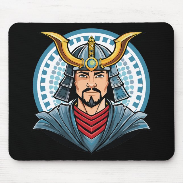 Japanese samurai mousepad (Vorne)