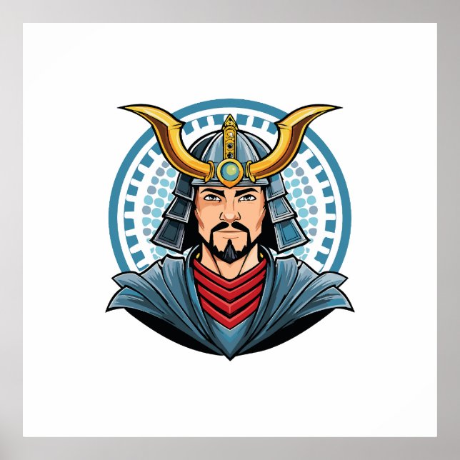 Japanese samurai poster (Vorne)