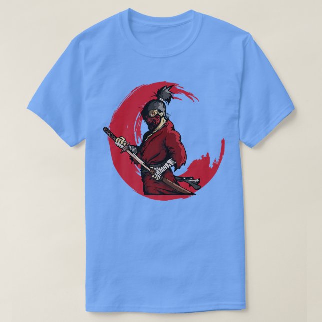 Japanese Samurai Warrior Gift Premium T-Shirt Copy (Design vorne)