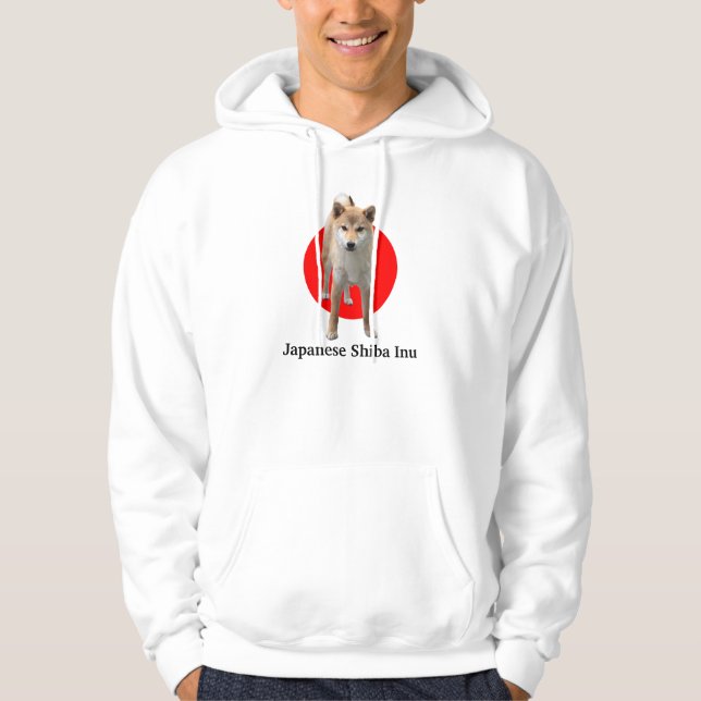 Japanese Shiba Inu Hoodie (Vorderseite)
